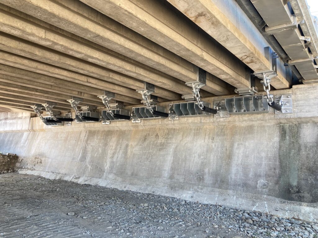 西川橋橋梁耐震補強工事